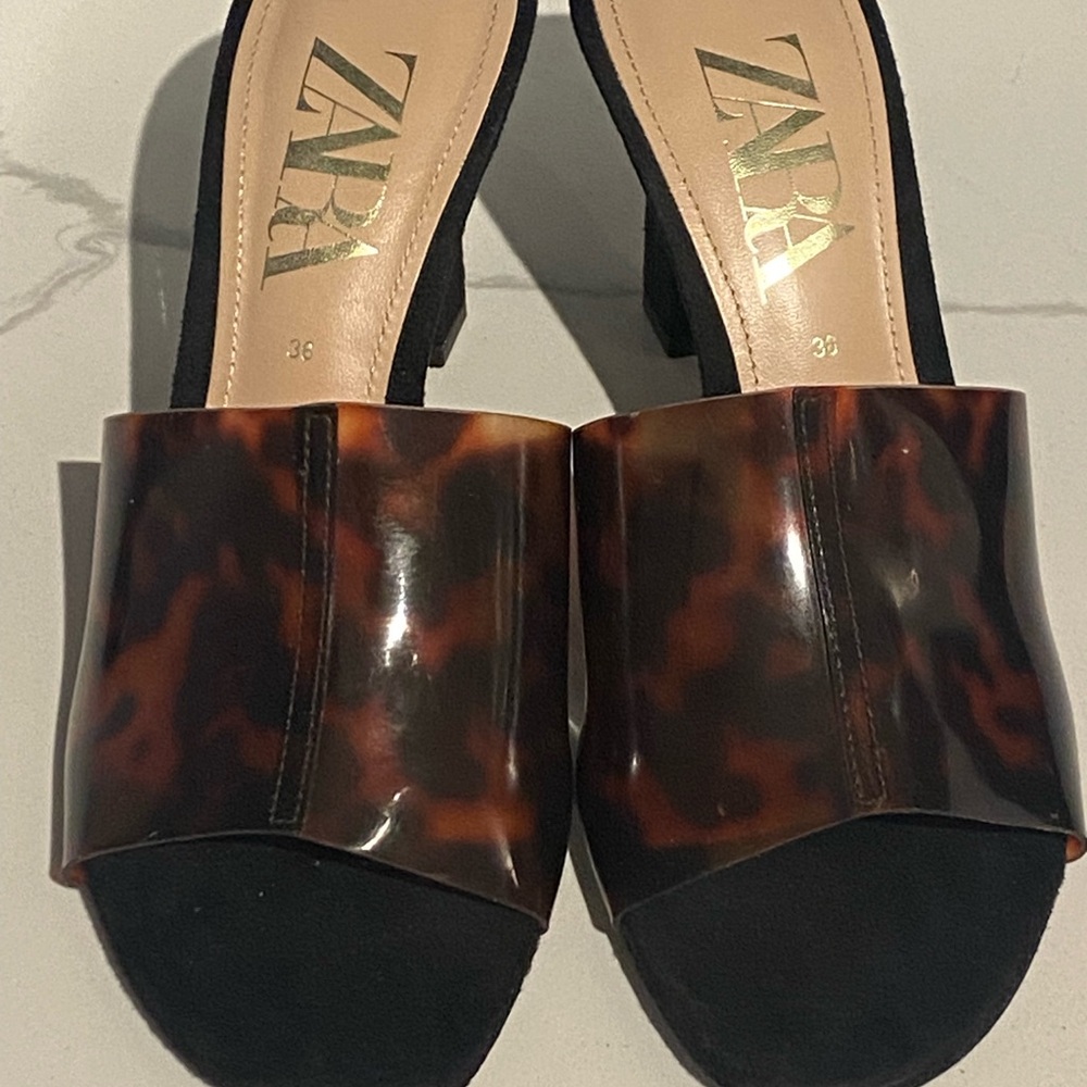 Zara Tortoise Slides, EU size 36 - Picture 10 of 10